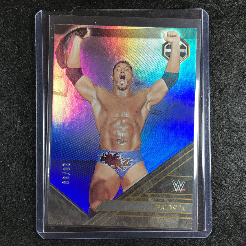 2023 Chronicles WWE BATISTA Limited Blue 28/99 #236