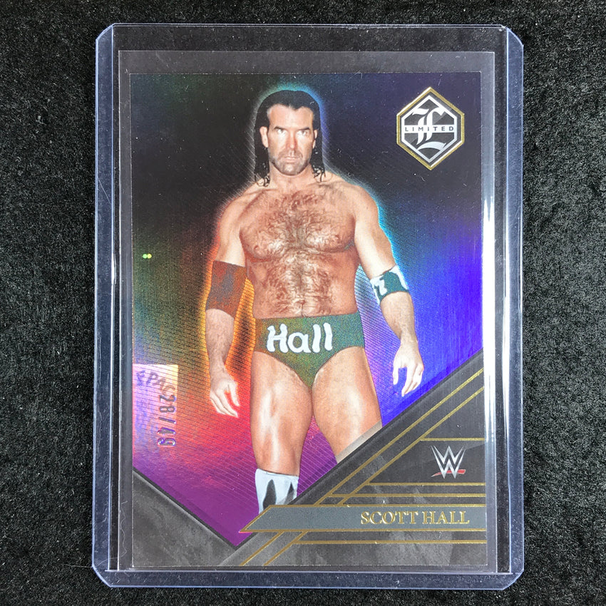 2023 Chronicles WWE SCOTT HALL Limited Purple 28/49