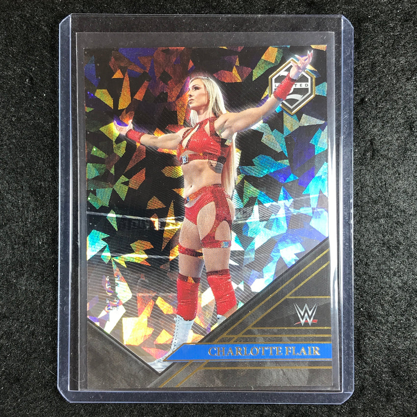 2023 Chronicles WWE CHARLOTTE FLAIR Limited Cracked Ice 11/25