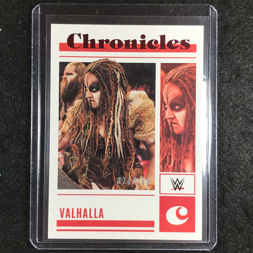 2023 Chronicles WWE VALHALLA Chronicles Red 24/199 #55