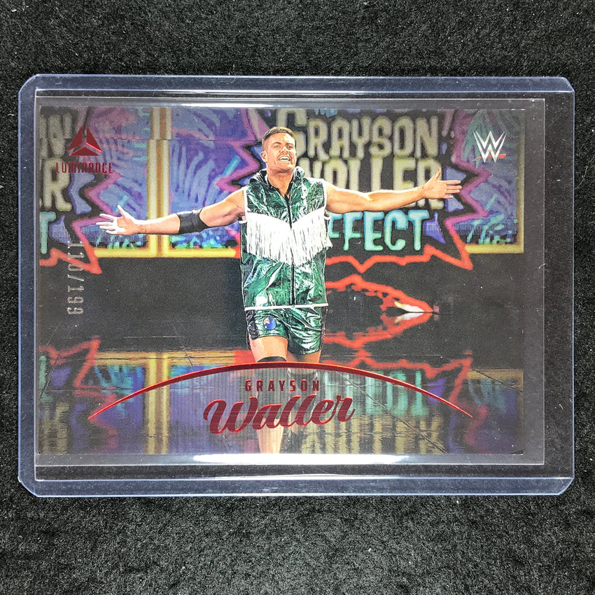 2023 Chronicles WWE GRAYSON WALLER Luminance Red 110/199 #164
