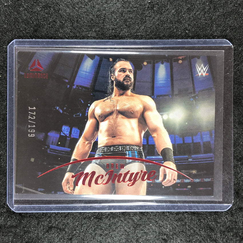 2023 Chronicles WWE DREW MCINTYRE Luminance Red 172/199 #169