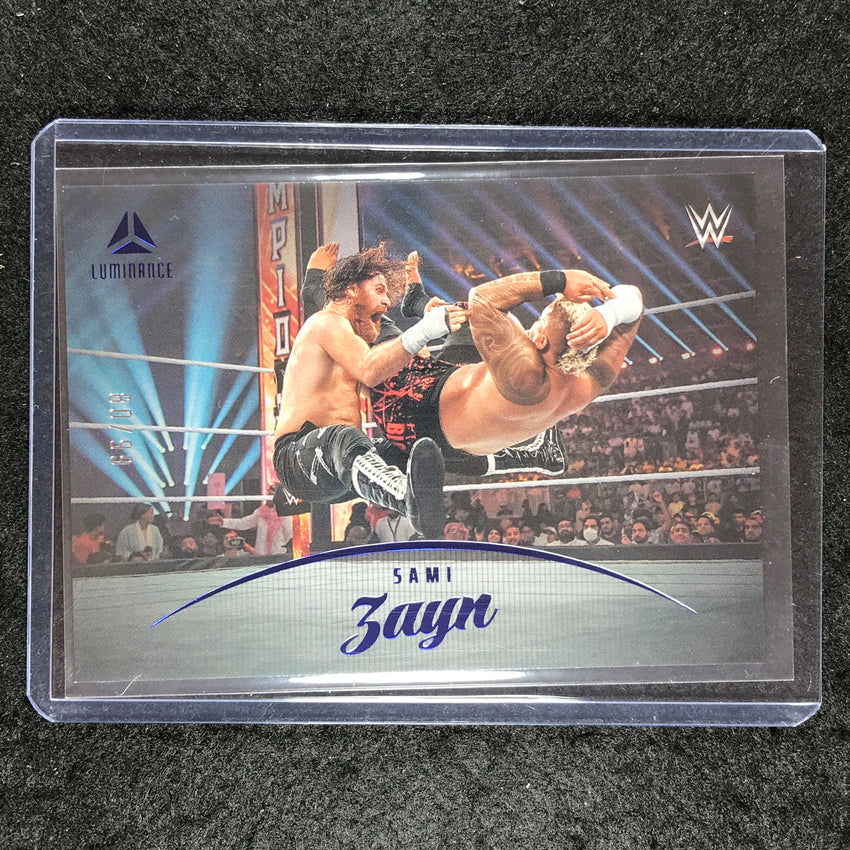 2023 Chronicles WWE SAMI ZAYN Luminance Blue 80/99