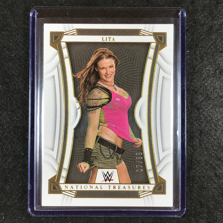 2023 Chronicles WWE LITA National Treasures Base 7/99