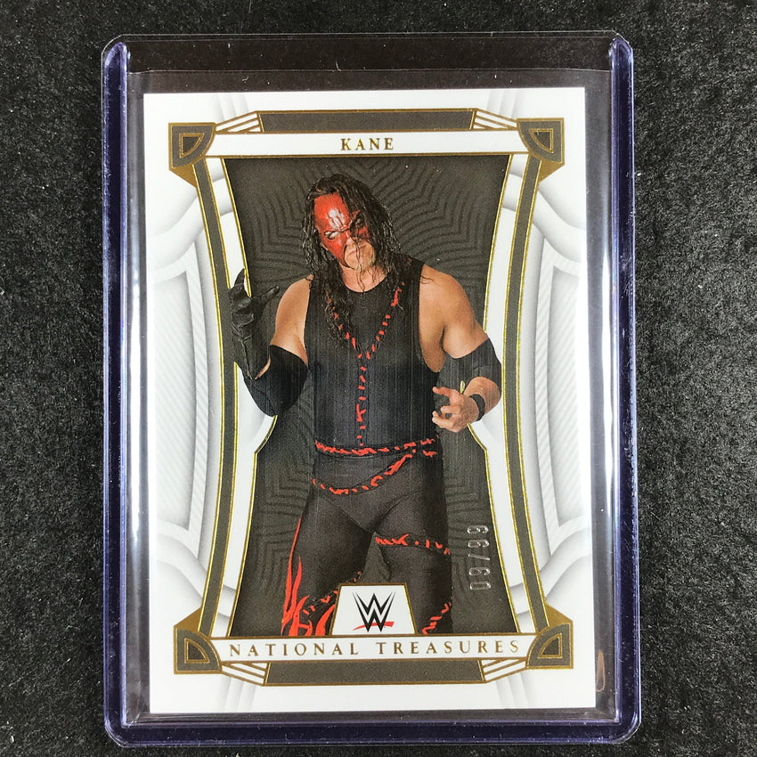 2023 Chronicles WWE KANE National Treasures Base 9/99