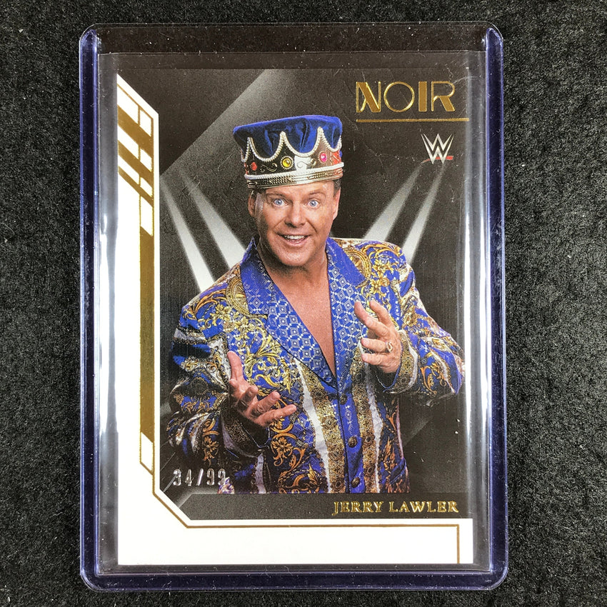2023 Chronicles WWE JERRY LAWLER Noir Base 34/99 #4
