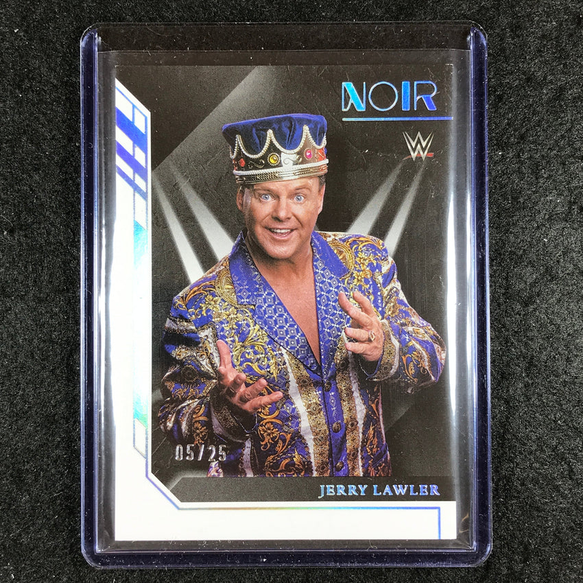 2023 Chronicles WWE JERRY LAWLER Noir Holo Silver 5/25