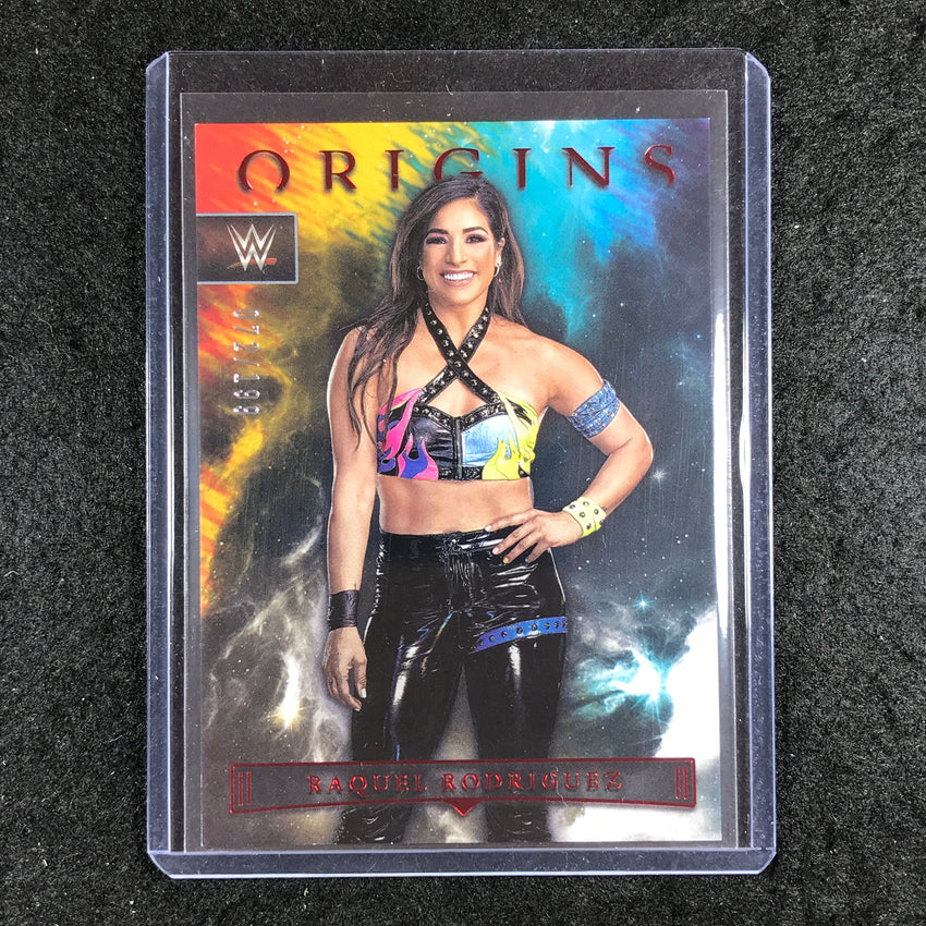 2023 Chronicles WWE RAQUEL RODRIGUEZ Origins Red 72/199