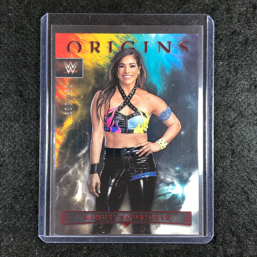 2023 Chronicles WWE RAQUEL RODRIGUEZ Origins Red 92/199