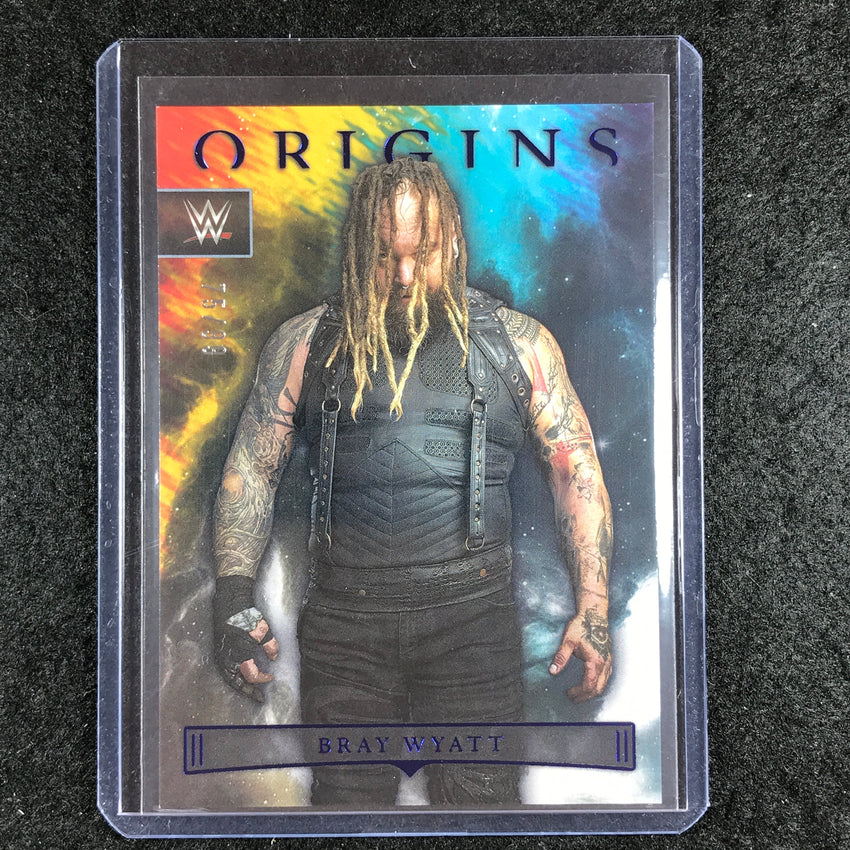 2023 Chronicles WWE BRAY WYATT Origins Blue 75/99
