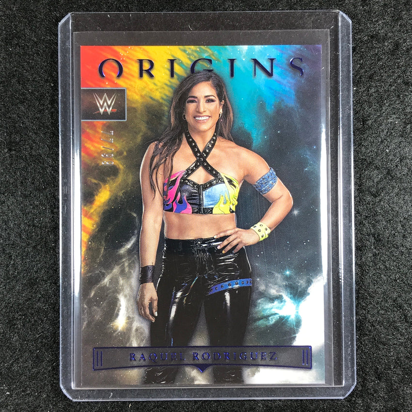 2023 Chronicles WWE RAQUEL RODRIGUEZ Origins Blue 77/99