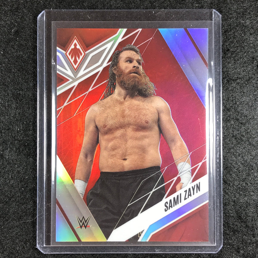 2023 Chronicles WWE SAMI ZAYN Phoenix Red 5/199 #323