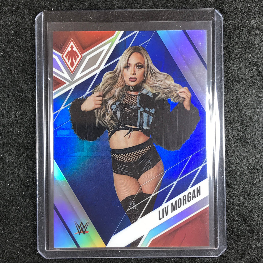 2023 Chronicles WWE LIV MORGAN Phoenix Blue 45/99