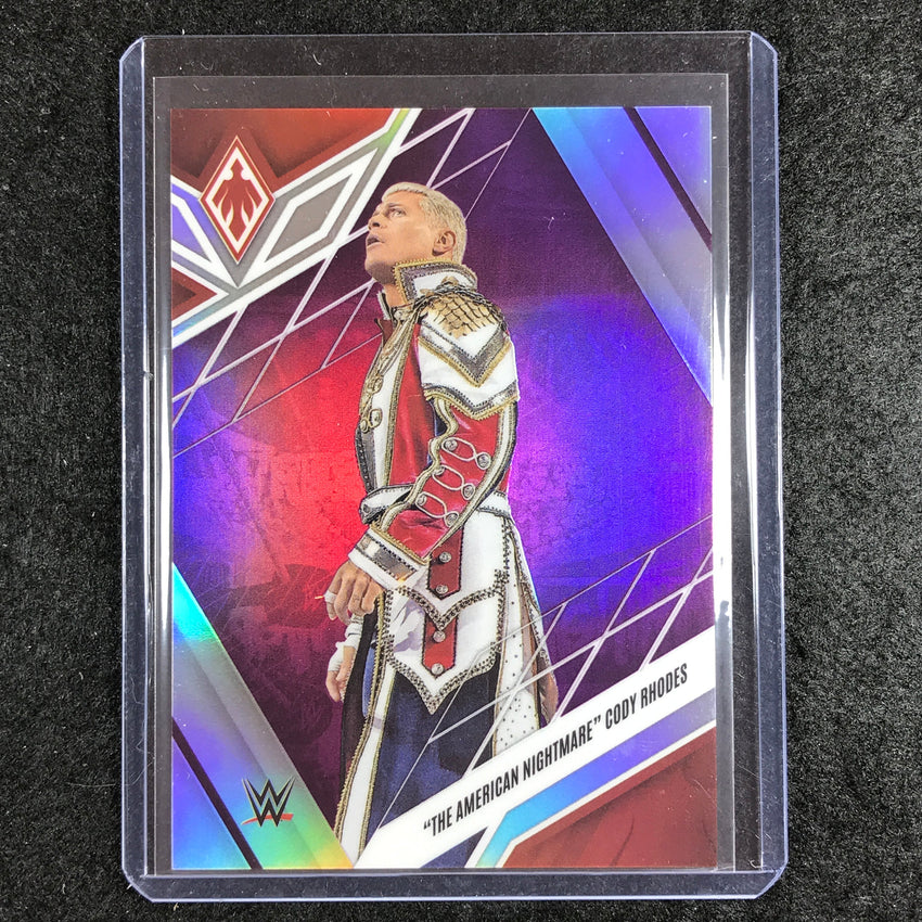 2023 Chronicles WWE THE AMERICAN NIGHTMARE CODY RHODES Phoenix Purple 49/49