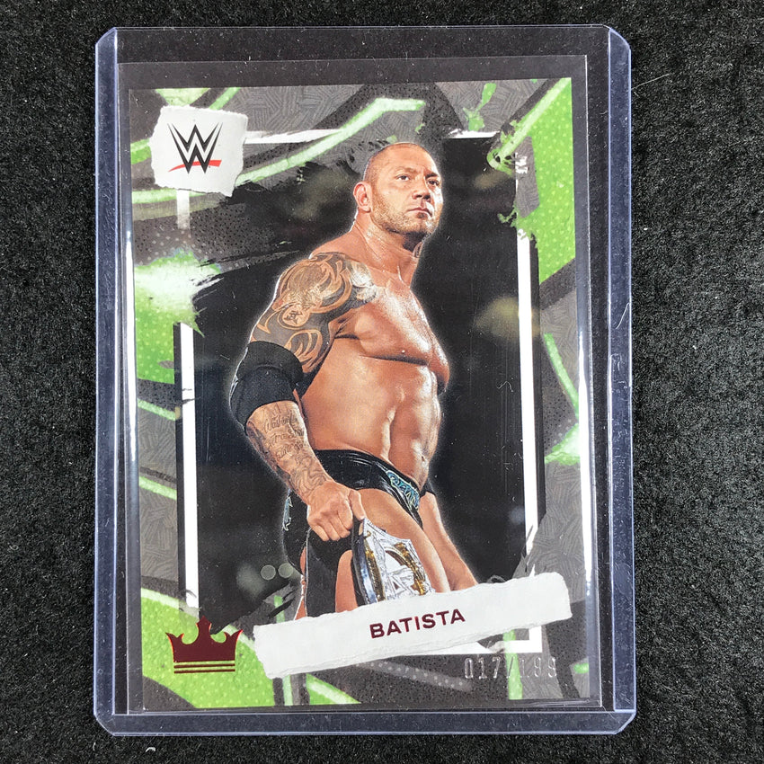 2023 Chronicles WWE BATISTA Ring Royalty Red 17/199