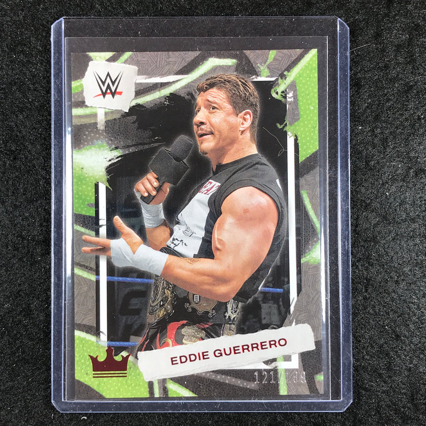 2023 Chronicles WWE EDDIE GUERRERO Ring Royalty Red 121/199