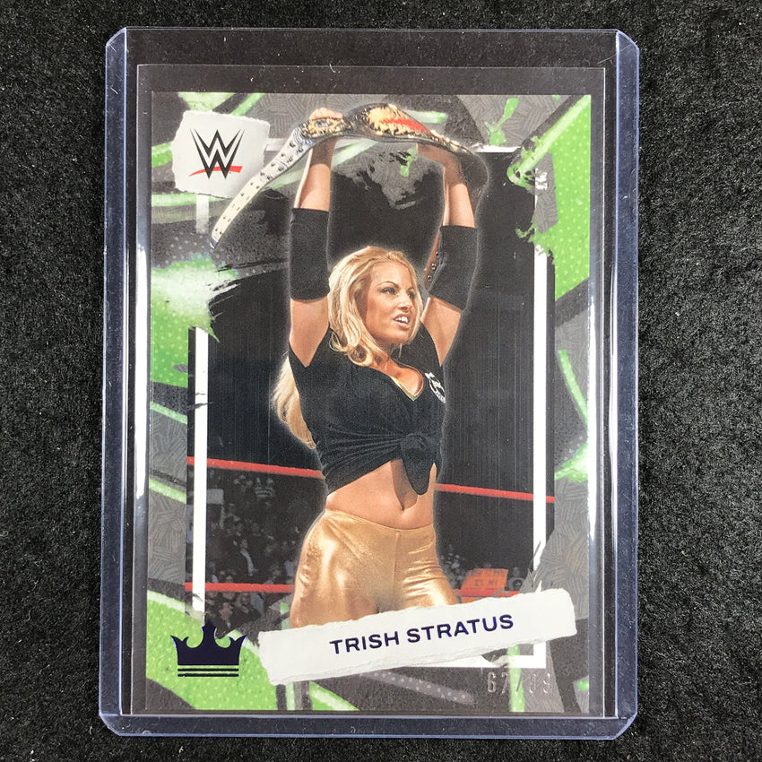 2023 Chronicles WWE TRISH STRATUS Ring Royalty Blue 67/99