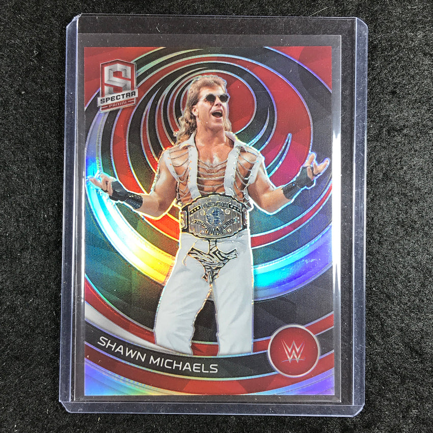 2023 Chronicles WWE SHAWN MICHAELS Spectra Red 39/199 #380