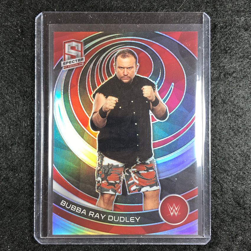 2023 Chronicles WWE BUBBA RAY DUDLEY Spectra Red 24/199 #386