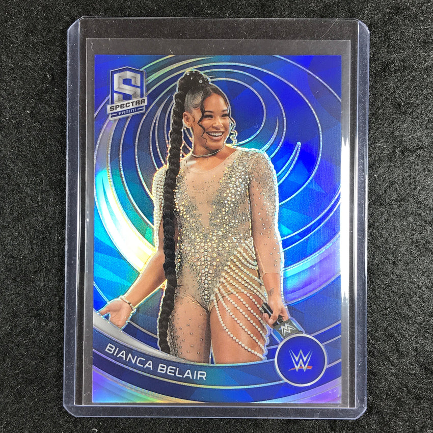 2023 Chronicles WWE BIANCA BELAIR Spectra Blue 74/99