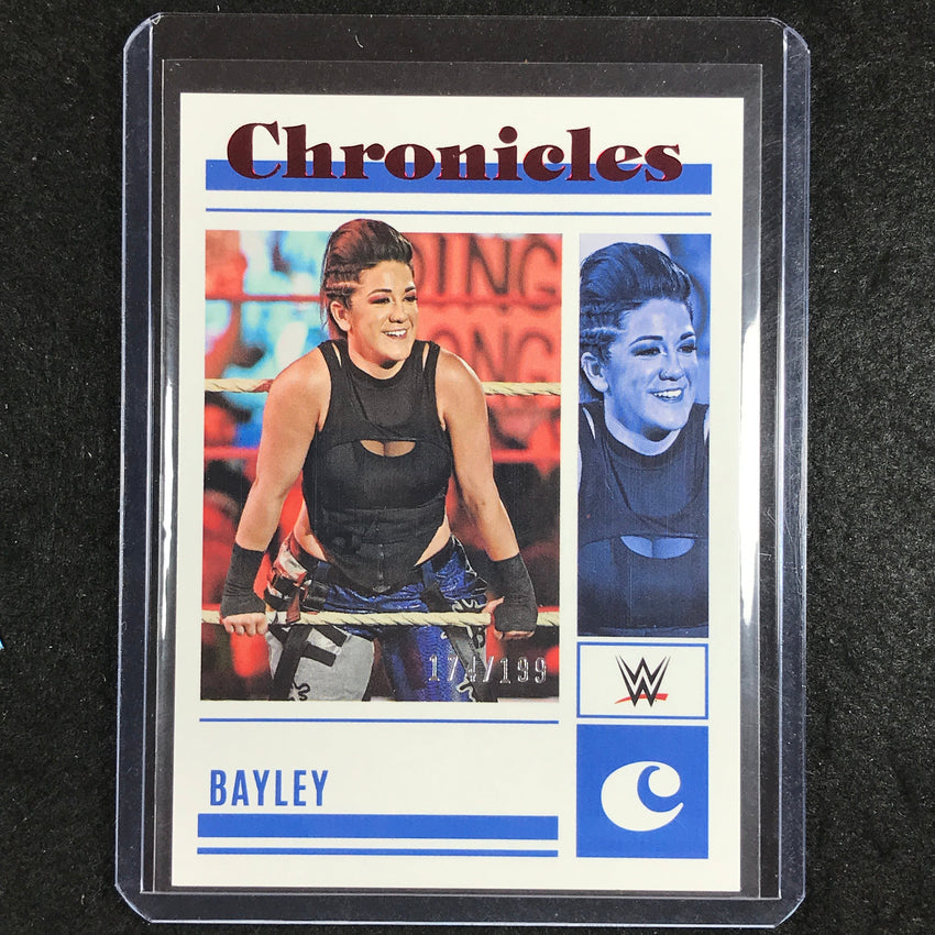 2023 Chronicles WWE BAYLEY Chronicles Red 174/199 #75