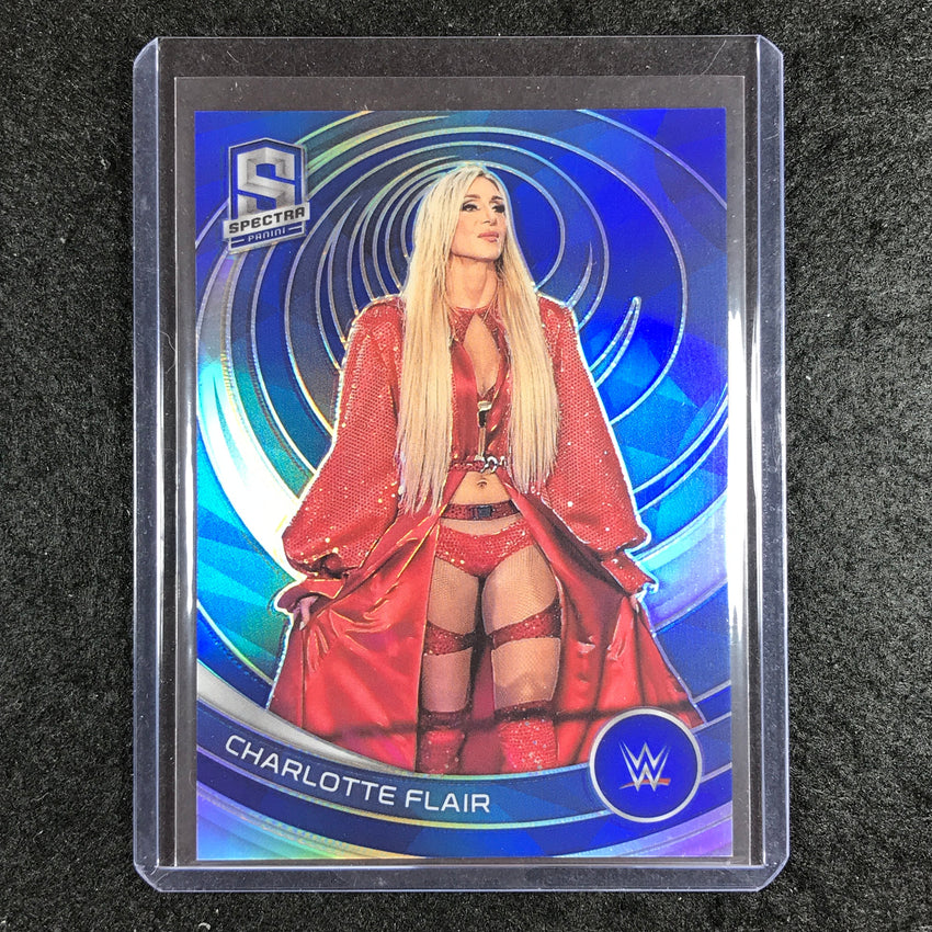 2023 Chronicles WWE CHARLOTTE FLAIR Spectra Blue 28/99