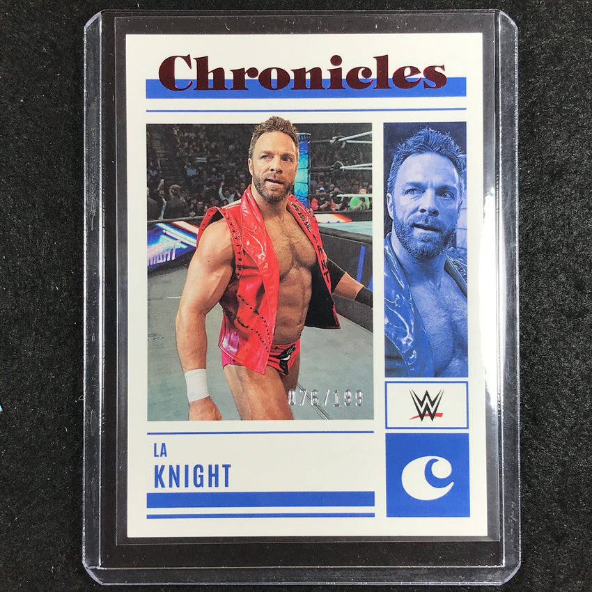 2023 Chronicles WWE LA KNIGHT Chronicles Red 76/199 #78