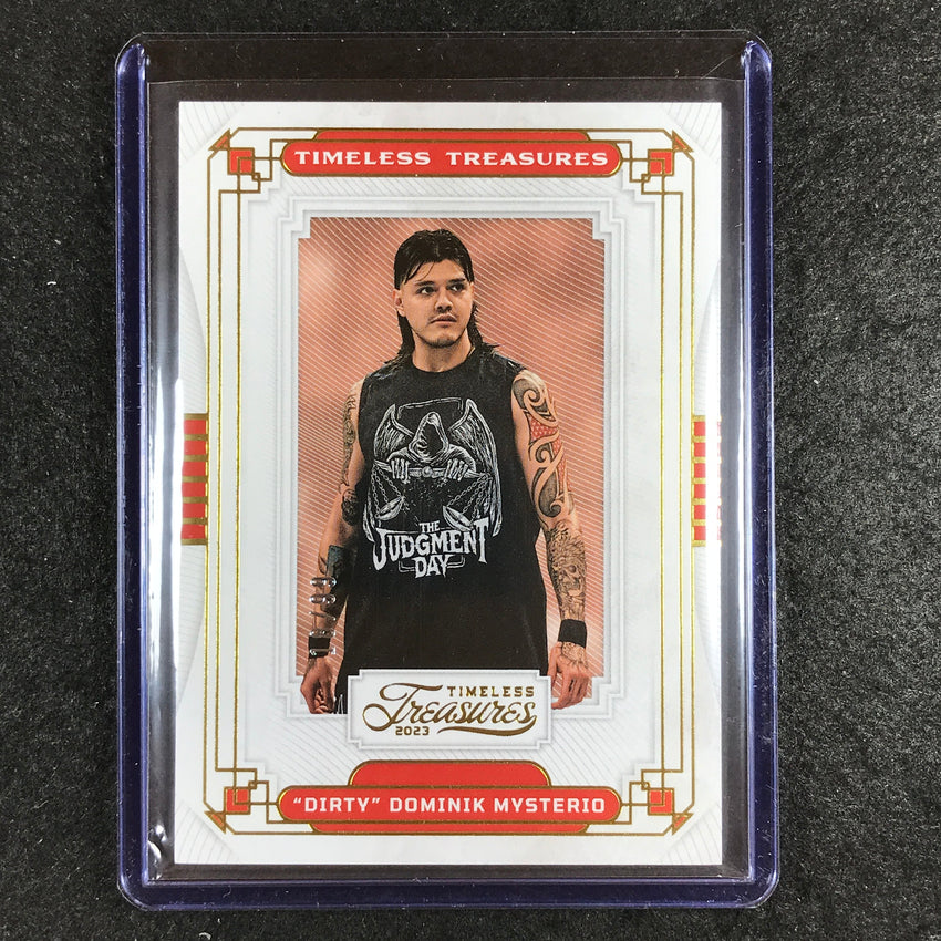 2023 Chronicles WWE DIRTY DOMINIK MYSTERIO Timeless Treasures Base 18/99 #11