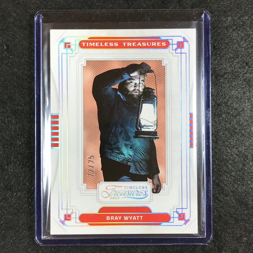 2023 Chronicles WWE BRAY WYATT Timeless Treasures Holo Silver 22/25