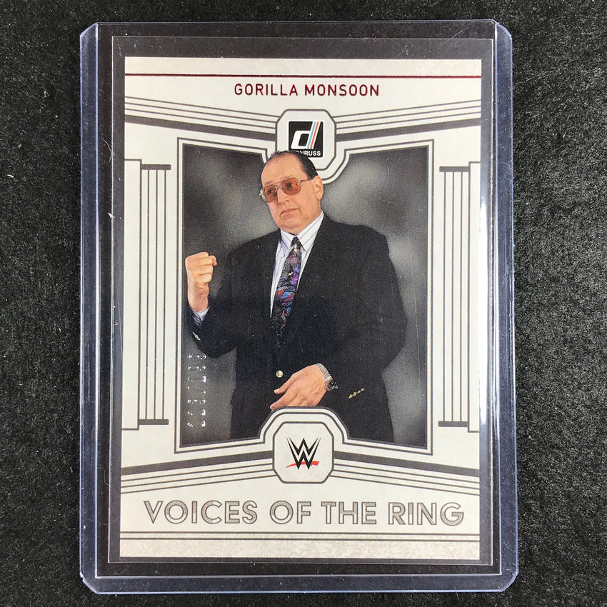 2023 Chronicles WWE GORILLA MONSOON Voices of the Ring Red 113/199