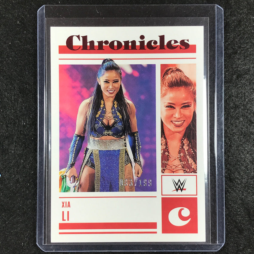 2023 Chronicles WWE XIA LI Chronicles Red 93/199 #81