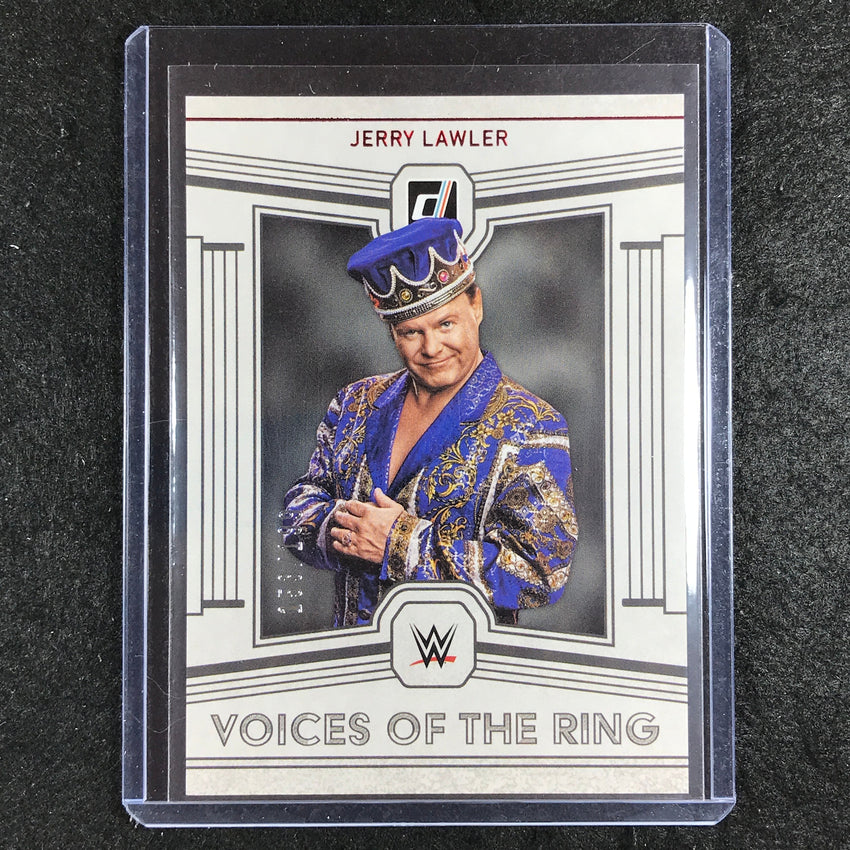 2023 Chronicles WWE JERRY LAWLER Voices of the Ring Red 153/199