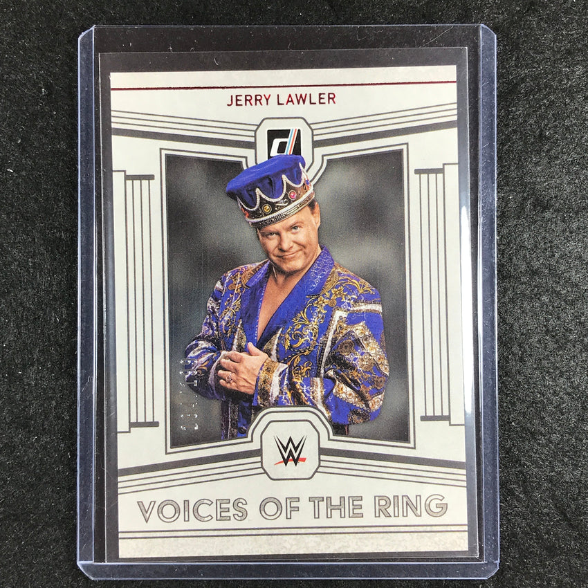 2023 Chronicles WWE JERRY LAWLER Voices of the Ring Red 184/199