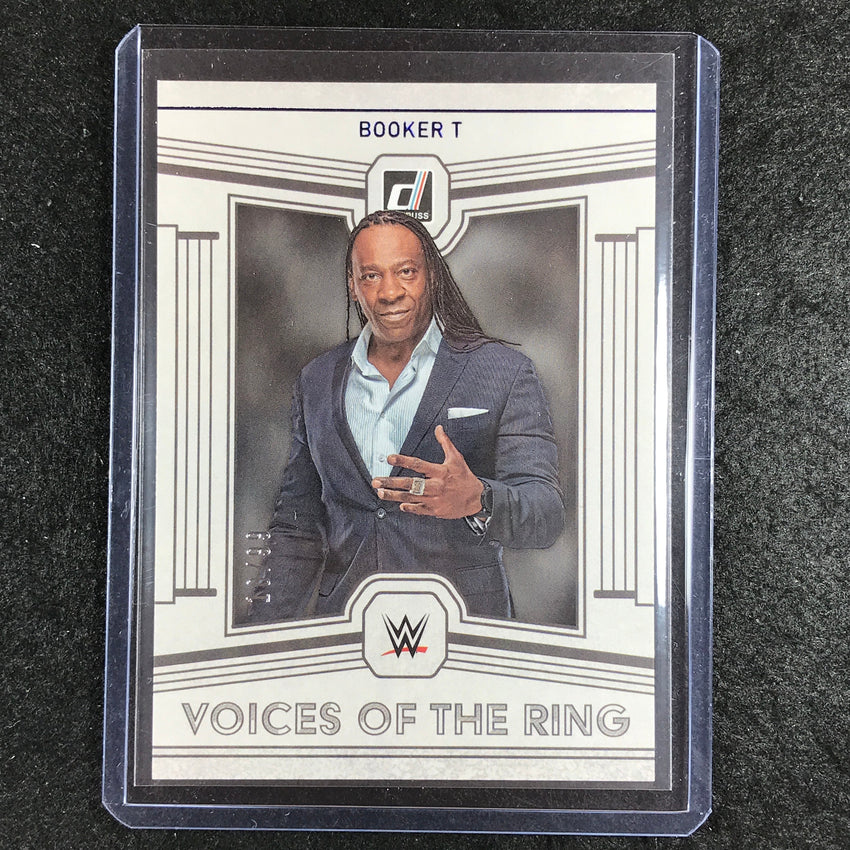 2023 Chronicles WWE BOOKER T Voices of the Ring Blue 10/99