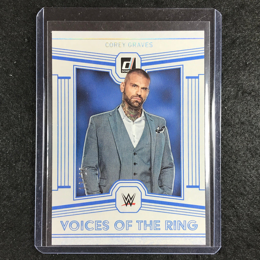2023 Chronicles WWE COREY GRAVES Voices of the Ring Holo Silver 13/25