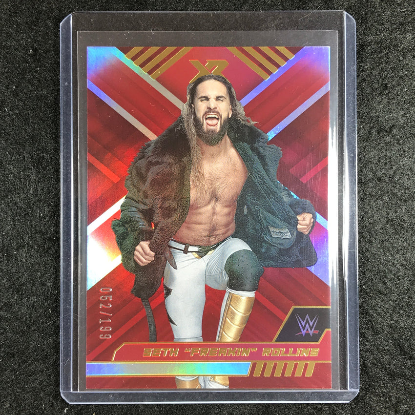 2023 Chronicles WWE SETH FREAKIN ROLLINS XR Red 52/199 #286