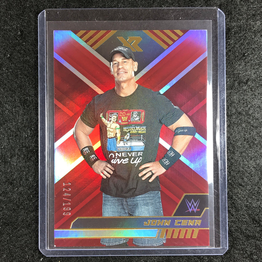 2023 Chronicles WWE JOHN CENA XR Red 124/199 #290