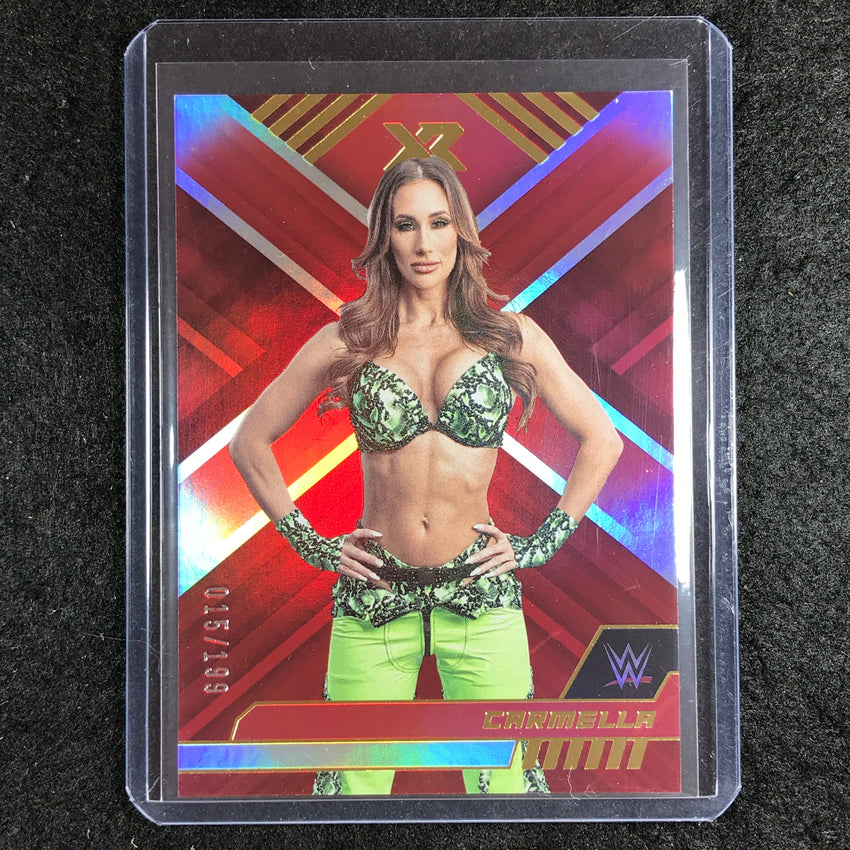 2023 Chronicles WWE CARMELLA XR Red 15/199 #293
