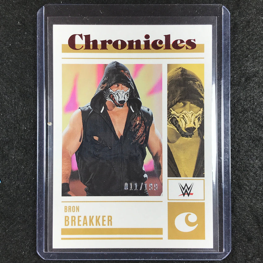 2023 Chronicles WWE BRON BREAKKER Chronicles Red 11/199 #85
