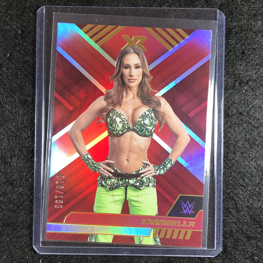 2023 Chronicles WWE CARMELLA XR Red 18/199 #293