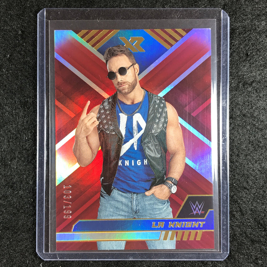 2023 Chronicles WWE LA KNIGHT XR Red 103/199 #300
