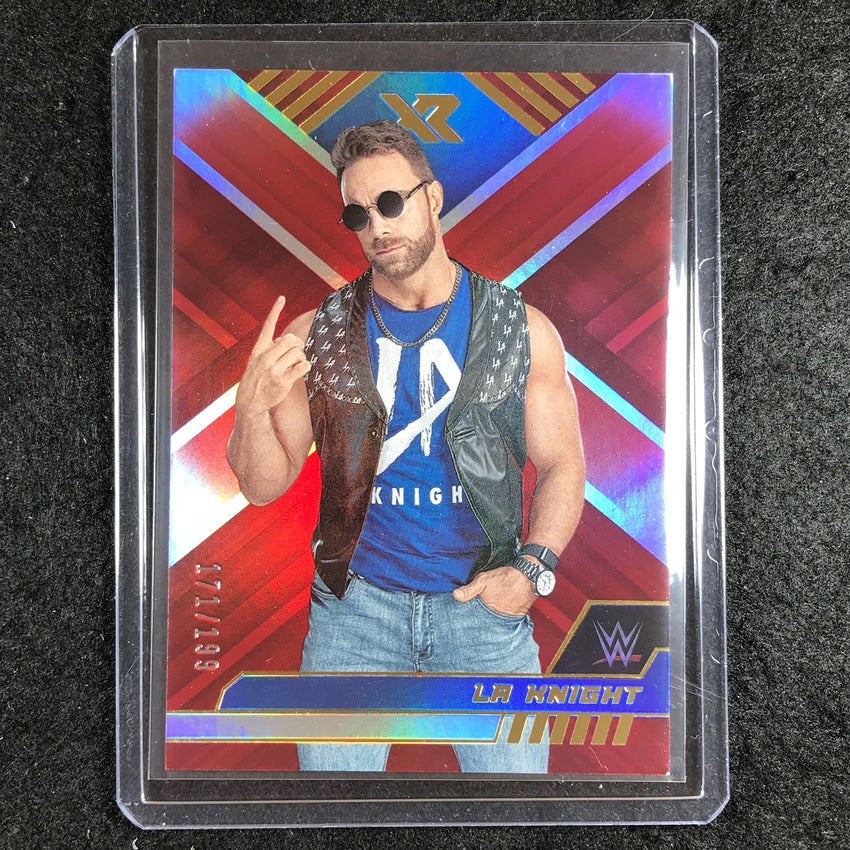 2023 Chronicles WWE LA KNIGHT XR Red 171/199 #300