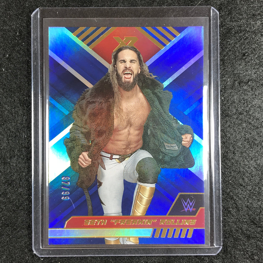 2023 Chronicles WWE SETH FREAKIN ROLLINS XR Blue 97/99