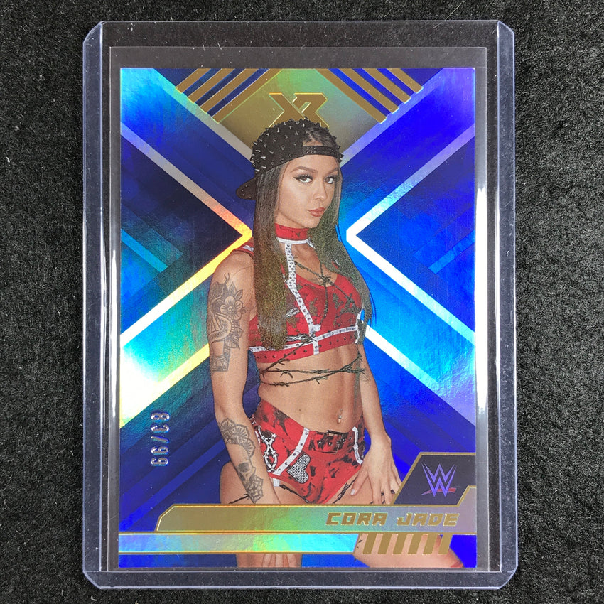 2023 Chronicles WWE CORA JADE XR Blue 83/99