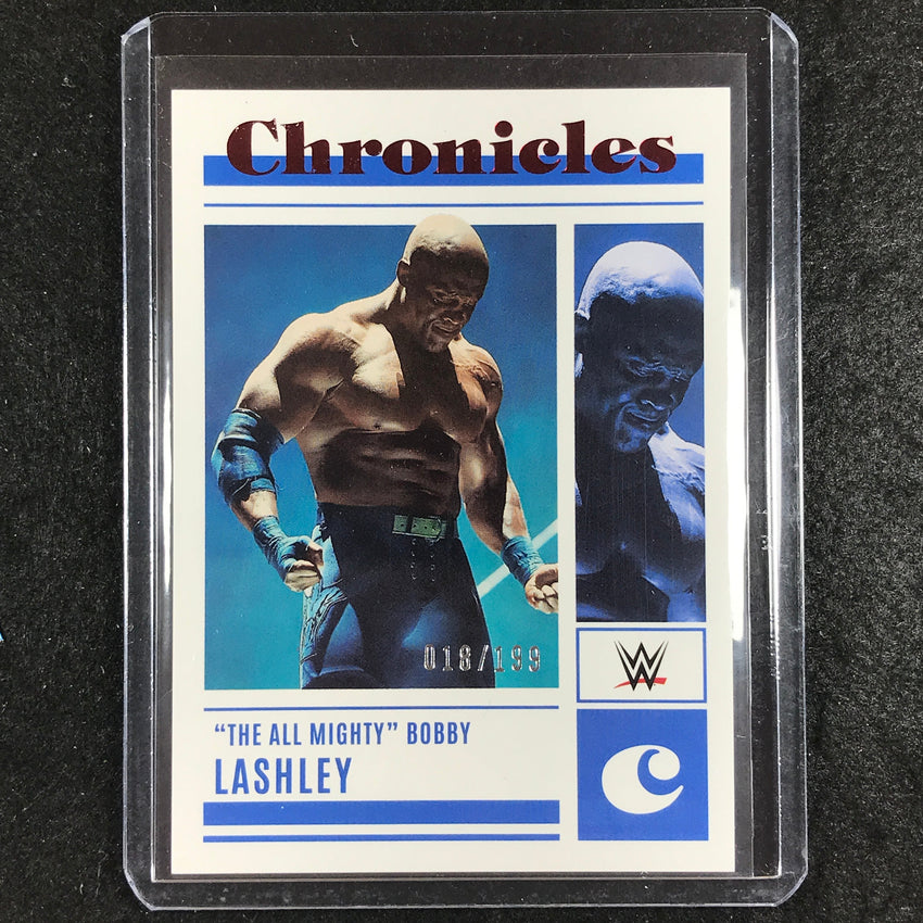 2023 Chronicles WWE THE ALL MIGHTY BOBBY LASHLEY Chronicles Red 18/199 #87