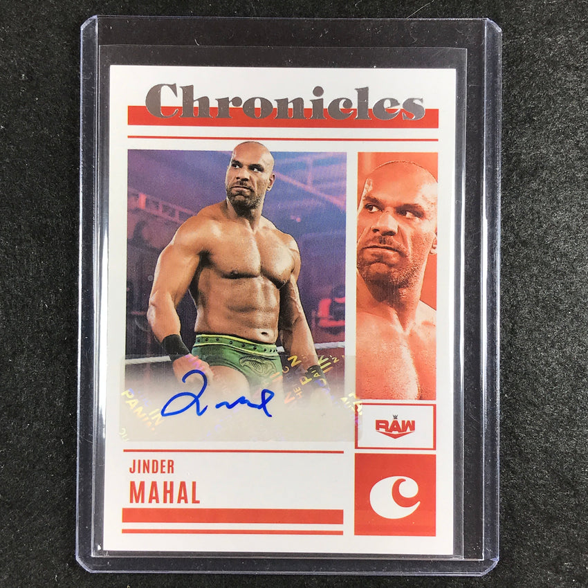 2023 Chronicles WWE JINDER MAHAL Chronicles Auto Base #JMH