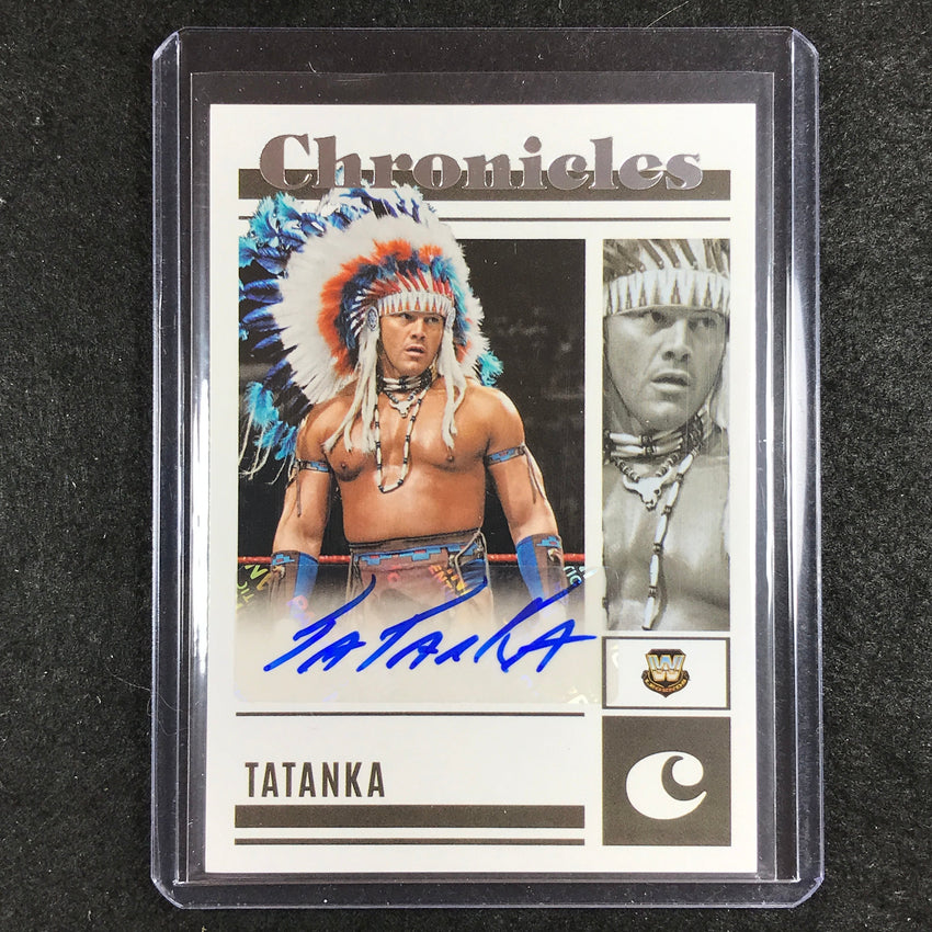 2023 Chronicles WWE TATANKA Chronicles Auto Base #TTK
