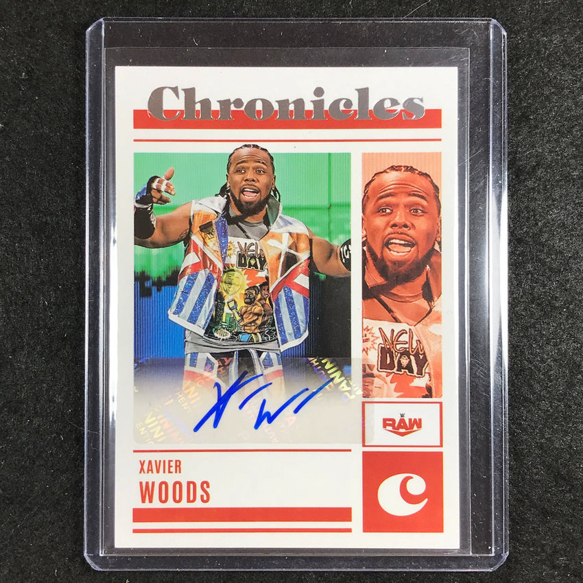 2023 Chronicles WWE XAVIER WOODS Chronicles Auto Base #XWD