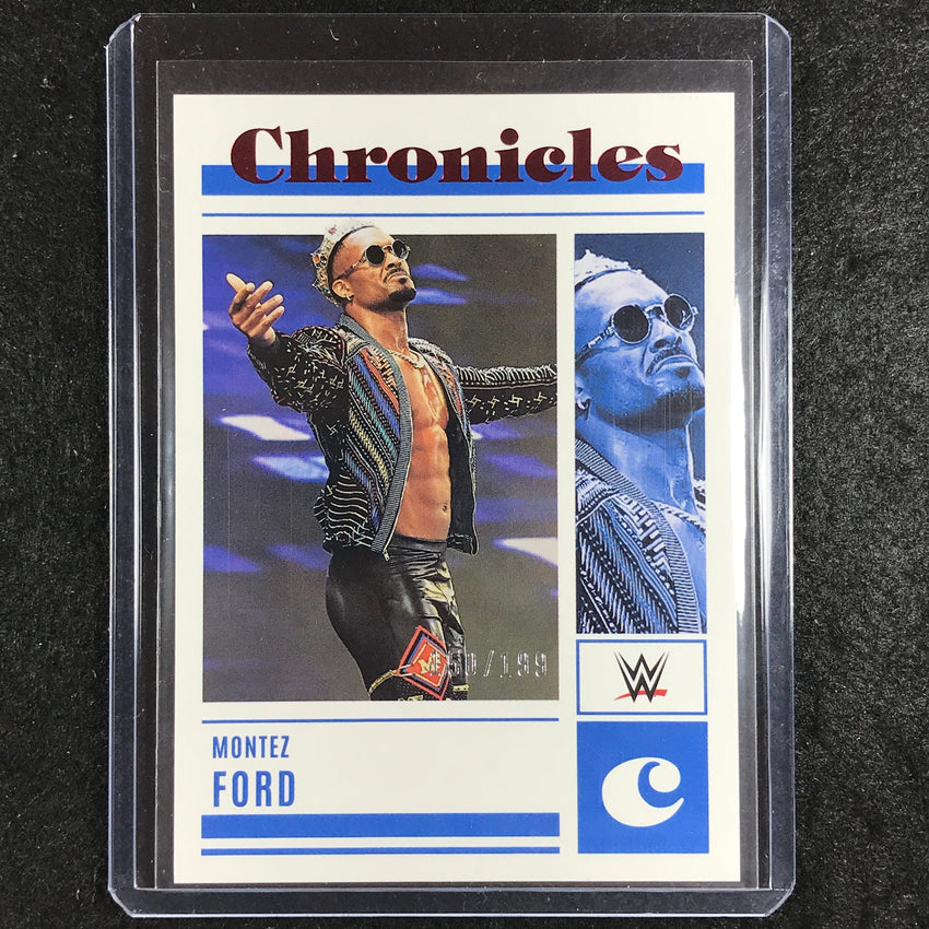2023 Chronicles WWE MONTEZ FORD Chronicles Red 150/199 #88