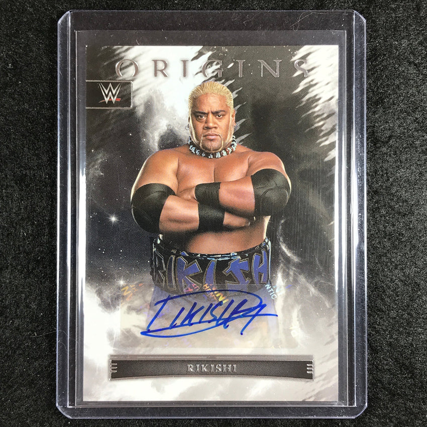 2023 Chronicles WWE RIKISHI Origins Auto Base #RKI